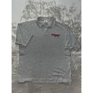 Harley Davidson Las Vegas Cafe Mens Gray Polo Shirt 2XL